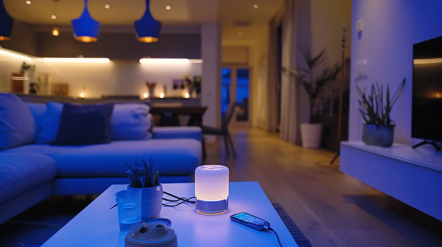 Smart Lighting: How to Set the Perfect Mood with a Tap