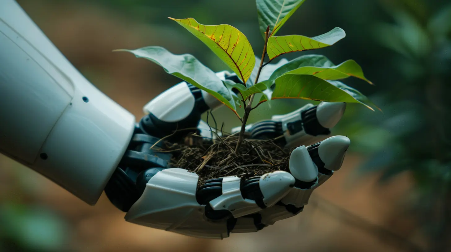 The Environmental Benefits of Robotic Process Automation