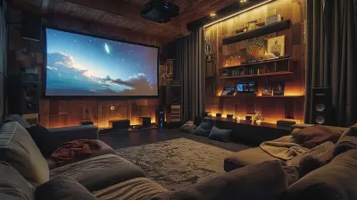 How to Build a Cozy, Immersive Home Theater Space