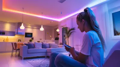 Smart Lighting: How to Set the Perfect Mood with a Tap