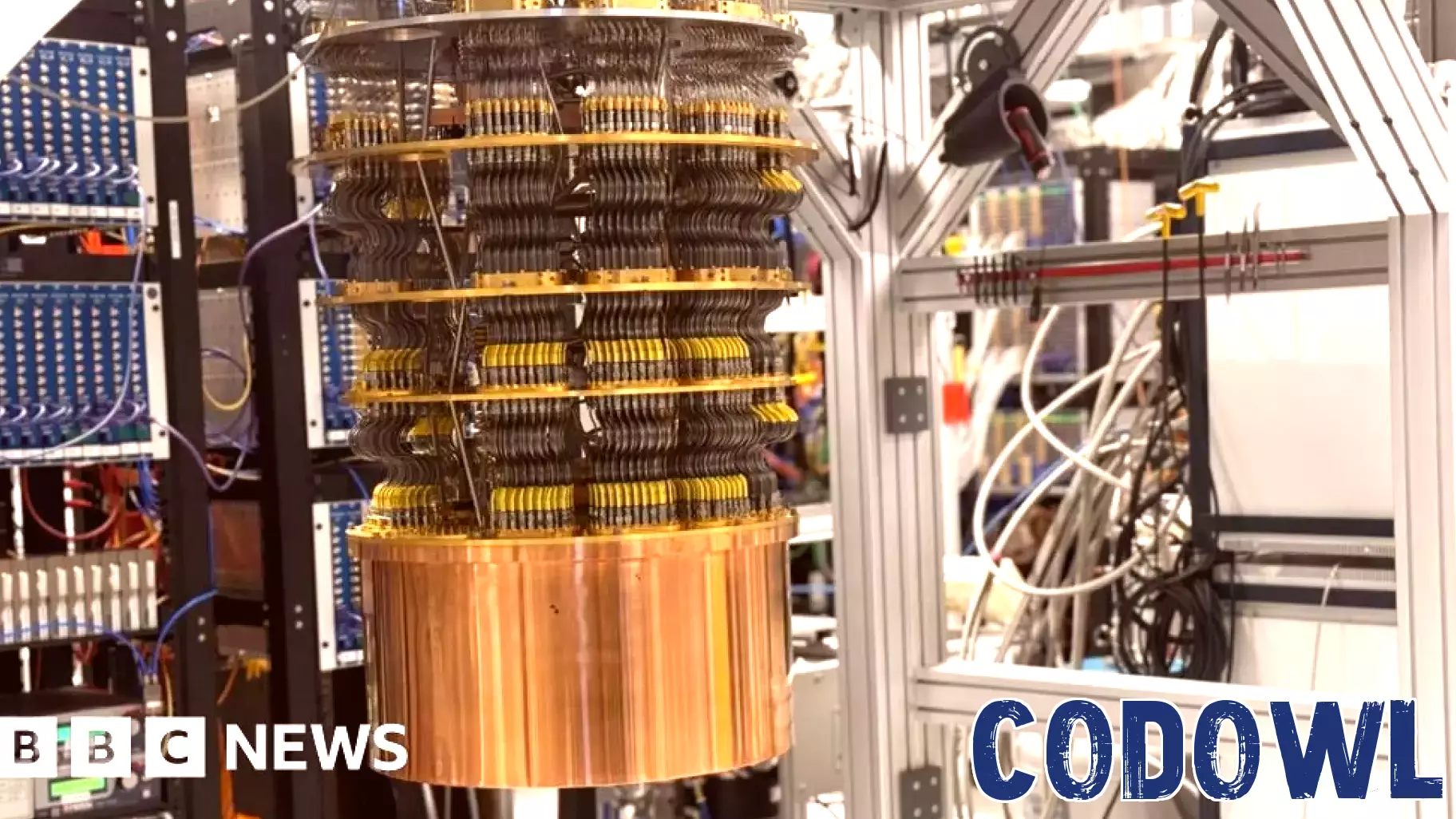A Glimpse Inside Google's Cutting-Edge Quantum Computer