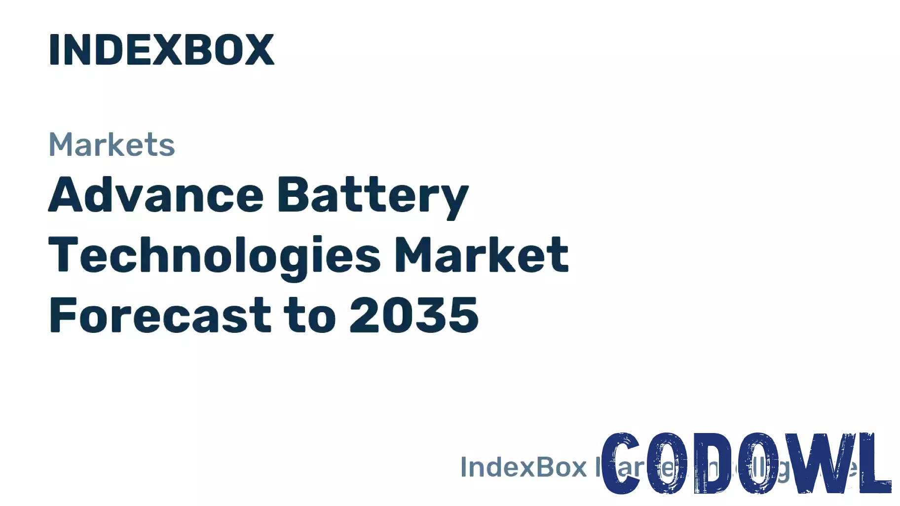 Advance Battery Technologies Market Forecast to 2035: Solid-State and Flow Battery Demand to Accelerate on Grid Storage and EV Uptake