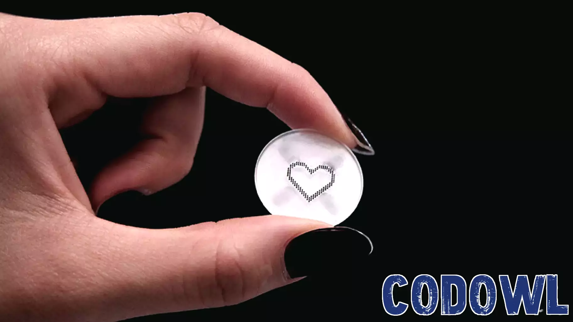 cipherX applies painless permanent tattoos with dissolving microneedle patches