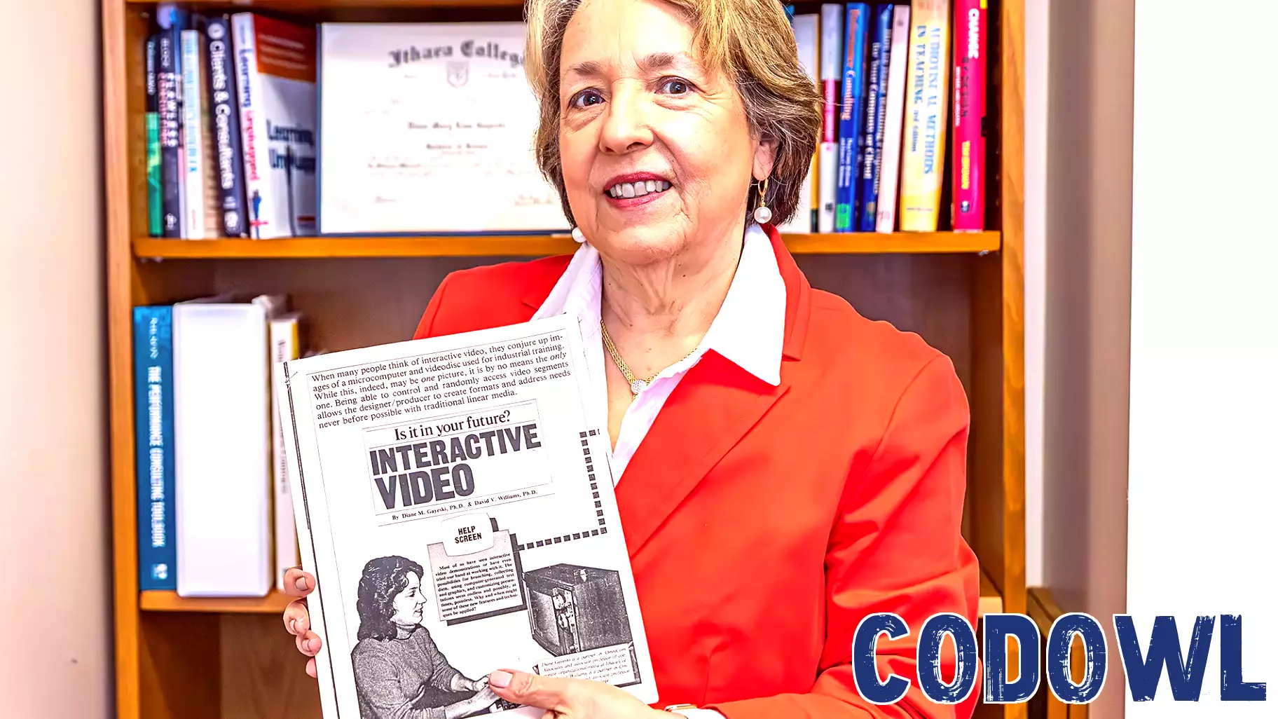 Diane Gayeski: Pioneering emerging technology at her alma mater