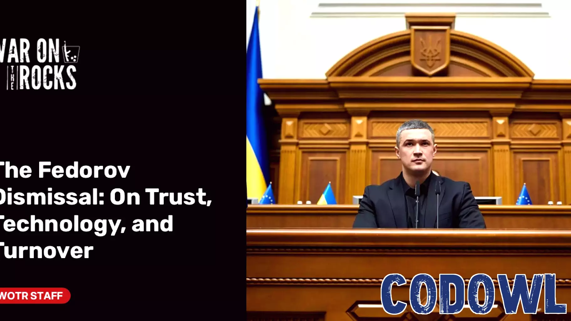 The Fedorov Dismissal: On Trust, Technology, and Turnover