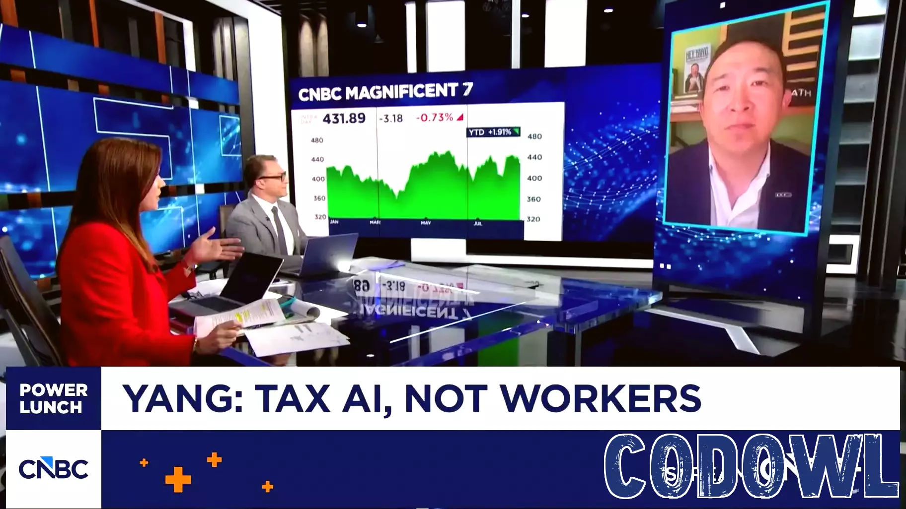 'We're subsidizing a technology that will replace millions': Andrew Yang on calling for AI tax