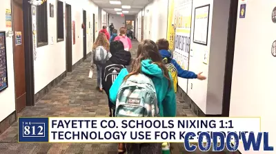 Fayette Co. Schools nixing 1:1 technology for kindergartners, first graders